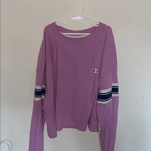 Pink Champion long sleeve shirt